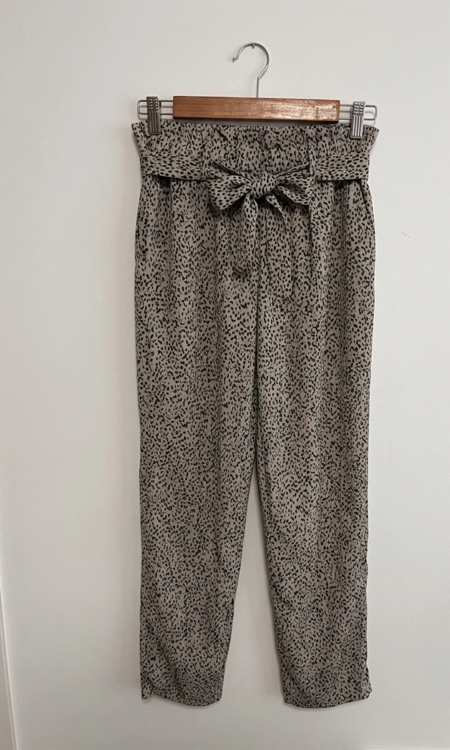 Pantalón Paperbag Animal Print Charlior - Talla M